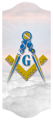 DARAY C 370 PK Masonic Lodge Clouds Pink